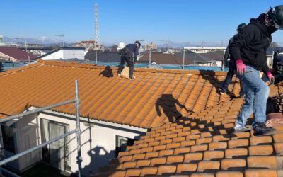 空き家リフォームの屋根葺き替え工事
